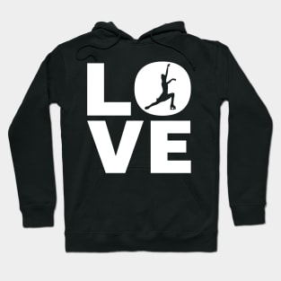 Love Figure Skating Gift For Figure Skaters Hoodie